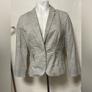 Classic Striped Women's Blazer